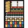 CADERNO ESPIRAL CAPA DURA 1/4 96FL HARRY POTTER JANDAIA - REF. 63598-24 - PACOTE COM 5 UNIDADES