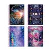 CADERNO 15 MATERIAS CAPA DURA 240FL MYSTIC JANDAIA - REF. 69022-24 - PACOTE COM 2 UNIDADES