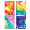 CADERNO 10 MATERIAS CAPA DURA 160FL ENERGY COLOR JANDAIA - REF. 69920-88 - PACOTE COM 4 UNIDADES