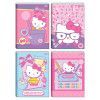 CADERNO BROCHURAO CAPA DURA 80FL HELLO KITTY JANDAIA - REF. 72981-24 - PACOTE COM 5 UNIDADES