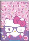 CADERNO BROCHURAO CAPA DURA 80FL HELLO KITTY JANDAIA - REF. 72981-24 - PACOTE COM 5 UNIDADES