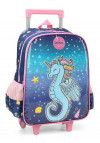 MOCHILETE CAVALO MARINHO AZUL LUXCEL - REF. IC39392UP0200U - 1 UNIDADE