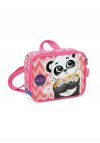 LANCHEIRA DE COSTAS PANDA ROSA LUXCEL - REF. LA39363UP0300U - 1 UNIDADE