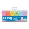 PINCEL MARCA TEXTO FUN PASTEL COM 6 CORES CIS - REF. 5.7166 - 1 UNIDADE