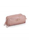 ESTOJO TRIPLO CRINKLE OURO ROSA LUXCEL - REF. ET47247UP-OUR - 1 UNIDADE