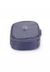 ESTOJO BOX CRINKLE METALIZADO AZUL LUXCEL - REF. ET47248UP-AZ - 1 UNIDADE