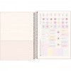 CADERNO 1 MATERIA CAPA DURA 80FL SOHO TILIBRA - REF. 34075 - PACOTE COM 4 UNIDADES
