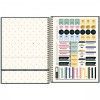 CADERNO 1 MATERIA CAPA DURA 80FL WEST VILLAGE TILIBRA - REF. 34079 - PACOTE COM 4 UNIDADES