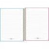 CADERNO ESPIRAL CAPA DURA UNIVERSITARIO CONNECT 10 MATERIAS MELLOW 160 FOLHAS TILIBRA - REF. 350061 - PACOTE COM 4 UNIDADES