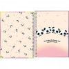CADERNO 20 MATERIAS CAPA DURA LOVELY FRIEND TILIBRA - REF. 35098 - PACOTE COM 2 UNIDADES