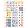 BLOCO PARA FICHARIO 80FL COLEGIAL POOH TILIBRA - REF. 35073 - PACOTE COM 5 UNIDADES
