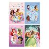 CADERNO BROCHURA 1/4 CAPA DURA 80FL PRINCESAS TILIBRA - REF. 30882 - PACOTE COM 5 UNIDADES
