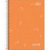 CADERNO ESPIRAL CAPA DURA 1/4 160FL LUNIX TILIBRA - REF. 34638 - PACOTE COM 4 UNIDADES