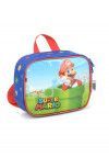 LANCHEIRA DE COSTAS SUPER MARIO AZUL LUXCEL - REF. LA39433MO0200U - 1 UNIDADE