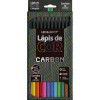 LAPIS 12 CORES CARBON LEO E LEO - REF. 4430 - PACOTE COM 6 UNIDADES