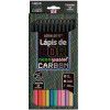 LAPIS 12 CORES NEON+PASTEL CARBON LEO E LEO - REF. 4434 - PACOTE COM 6 UNIDADES