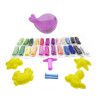 KIT MASSA DE MODELAR 24 CORES BALEIA FUNDO DO MAR LEO E LEO - REF. 72541 - CAIXA COM 6 UNIDADES