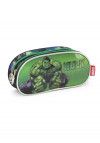 ESTOJO DUPLO AVENGERS VERDE LUXCEL - REF. EI39595AG-VD - 1 UNIDADE