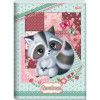 CADERNO BROCHURAO CAPA DURA 80FL SWEETNESS JANDAIA - REF. 68903-77 - PACOTE COM 5 UNIDADES