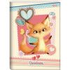 CADERNO BROCHURAO CAPA DURA 80FL SWEETNESS JANDAIA - REF. 68903-77 - PACOTE COM 5 UNIDADES