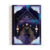 CADERNO 1 MATERIA CAPA DURA 80FL MYSTIC JANDAIA - REF. 69020-24 - PACOTE COM 4 UNIDADES