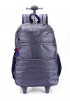 MOCHILETE CRINKLE METALIZADO ROXO LUXCEL - REF. MC47243UP-AZ - 1 UNIDADE