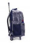 MOCHILETE CRINKLE METALIZADO ROXO LUXCEL - REF. MC47243UP-AZ - 1 UNIDADE
