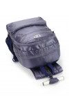 MOCHILETE CRINKLE METALIZADO ROXO LUXCEL - REF. MC47243UP-AZ - 1 UNIDADE