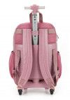 MOCHILETE CRINKLE METALIZADO ROSA LUXCEL - REF. MC47243UP-RS - 1 UNIDADE