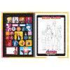 CADERNO BROCHURA 1/4 CCAPA DURA 80FL BORUTO SAO DOMINGOS - REF. 10504 - PACOTE COM 5 UNIDADES