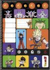 CADERNO 15 MATERIAS CAPA DURA 240FL DRAGON BALL SAO DOMINGO - REF. 10275 - PACOTE COM 2 UNIDADES