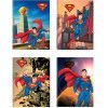 CADERNO BROCHURA 1/4 CAPA DURA 80FL SUPERMAN SAO DOMINGOS - REF. 10487 - PACOTE COM 5 UNIDADES