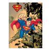 CADERNO BROCHURA 1/4 CAPA DURA 80FL SUPERMAN SAO DOMINGOS - REF. 10487 - PACOTE COM 5 UNIDADES