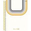CADERNO 1 MATERIA CAPA DURA 80FL SHARP DASH SMART LINES SAO DOMINGOS - REF. 10563 - PACOTE COM 4 UNIDADES