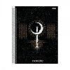 CADERNO 1 MATERIA CAPA DURA 80FL NORDIC SAO DOMINGOS - REF. 10264 - PACOTE COM 4 UNIDADES