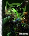 CADERNO 1 MATERIA CAPA DURA 80FL TRANSFORMERS SAO DOMINGOS - REF. 10310 - PACOTE COM 4 UNIDADES