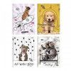CADERNO BROCHURAO CAPA DURA 48FL MY PETS SAO DOMINGOS - REF. 10552 - PACOTE COM 10 UNIDADES