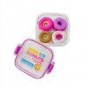 BORRACHA LANCHEIRA MINI DONUTS COM 4 TILIBRA - REF. 345156 - 1 UNIDADE