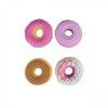 BORRACHA LANCHEIRA MINI DONUTS COM 4 TILIBRA - REF. 345156 - 1 UNIDADE