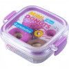 BORRACHA LANCHEIRA MINI DONUTS COM 4 TILIBRA - REF. 345156 - CAIXA COM 12 UNIDADES