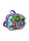 LANCHEIRA DE COSTAS AVENGERS AZUL LUXCEL - REF. LA39533AG-AZ - 1 UNIDADE