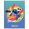 CADERNO BROCHURAO CAPA DURA 80FL STITCH FORONI - REF. 40.6526-2 - PACOTE COM 5 UNIDADES