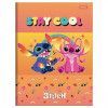 CADERNO BROCHURAO CAPA DURA 80FL STITCH FORONI - REF. 40.6526-2 - PACOTE COM 5 UNIDADES