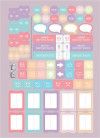 CADERNO 10 CAPA DURA 160FL SWEETNESS JANDAIA - REF. 68907 - PACOTE COM 4 UNIDADES