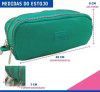 ESTOJO TRIPLO NYLON LISO MB13054-E YEPP - AZUL - 1 UNIDADE