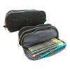 ESTOJO TRIPLO NYLON LISO MB13054-E YEPP - PRETO - 1 UNIDADE