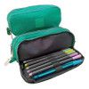 ESTOJO TRIPLO NYLON LISO MB13054-E YEPP - VERDE - 1 UNIDADE