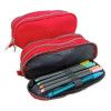 ESTOJO TRIPLO NYLON LISO MB13054-E YEPP - VERMELHO - 1 UNIDADE