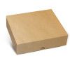 CAIXA PARA PRESENTE RETANGULAR TAMPA/FUNDO KRAFT P CROMUS - REF. 13003696 - PACOTE COM 10 UNIDADES