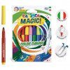 CANETA HIDROGRAFICA 10 CORES MAGIC MARKER CARIOCA - REF. 9720 / 42737 - 1 UNIDADE